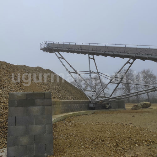 Convoyeur à bande - Uğurmak Crushing and Screening Plants - vrillé / de chargement / de décharge
