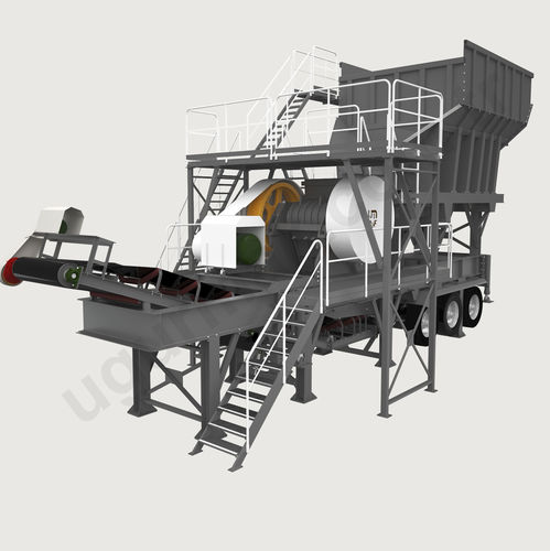 Concasseur à mâchoire - uma  - Uğurmak Crushing and Screening Plants - mobile / primaire