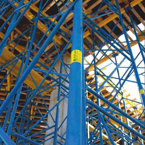 Échafaudage fixe - SLABFORM-LT - OZLER FORMWORK AND SCAFFOLDING SYSTEMS - de façade / modulaire