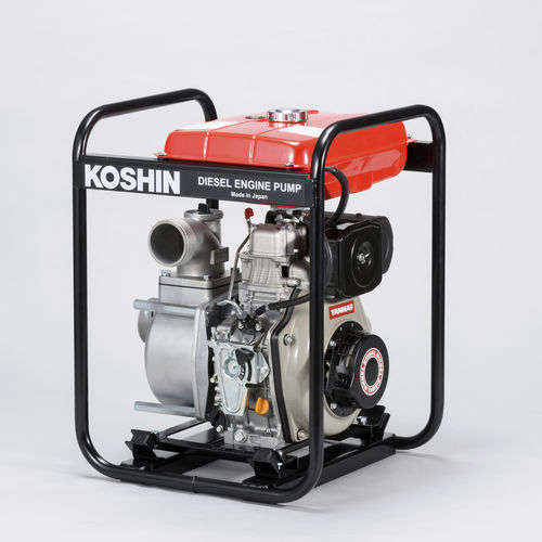 Pompe à rotor - STY-80D - KOSHIN LTD - à eau / à boue / à moteur diesel