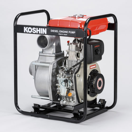 Pompe à rotor - STY-100D - KOSHIN LTD - à eau / à boue / à moteur diesel