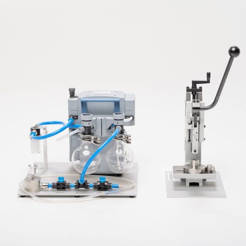 Encaisseuse verticale - CatCart® Packer - THALESNANO Inc. - manuelle / pour produits chimiques / manuelle