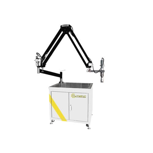 Machine à tarauder à bras articulé - BT series - Didelon - pneumatique / hydraulique / avec table mobile