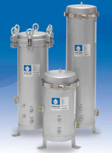 Carter de filtre multicartouche - 7FOS series - Shelco Filters - pour liquide / en acier inoxydable / sanitaire