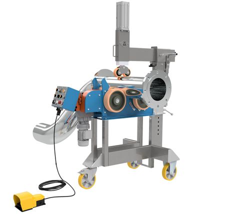 Vireur de soudure pour tuyaux - TR Machinery - à rouleaux