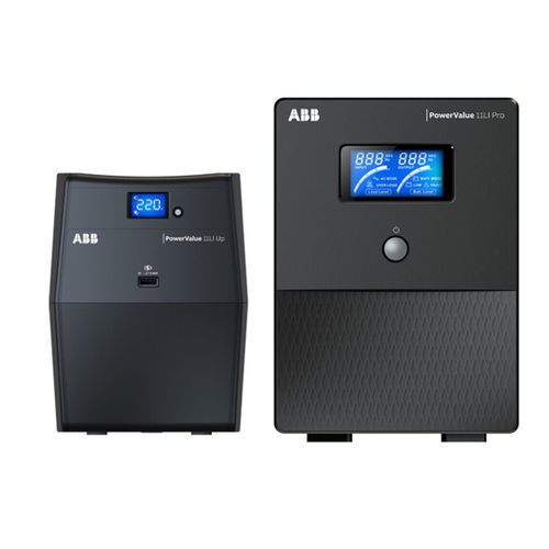 UPS line-interactive - Power Value 11LI - ABB UPS and power conditioning products - AC / monophasé / avec afficheur LCD