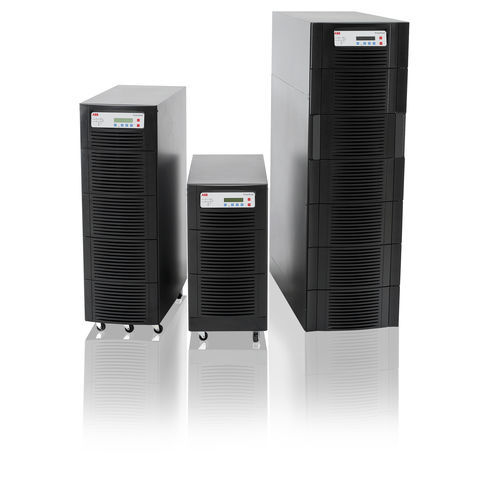 UPS à double conversion - PowerScale  - ABB UPS and power conditioning products - parallèle / AC / triphasé