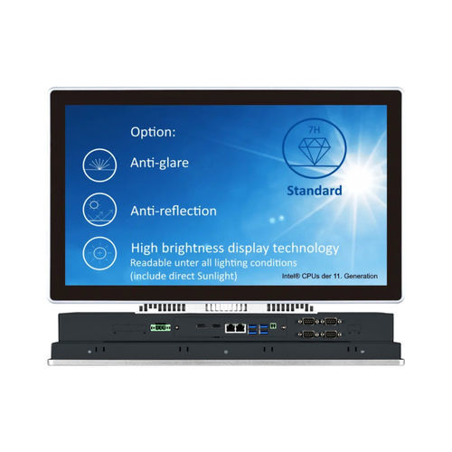 Panel PC LCD - P series - ipc-core GmbH u. Co. KG - à écran tactile capacitif / 15" / 21.5"