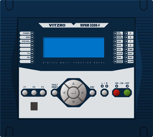 Relais de protection de surtension - VIPAM3300-F - VitzroEM Co., Ltd. - de surintensité / numérique / compact
