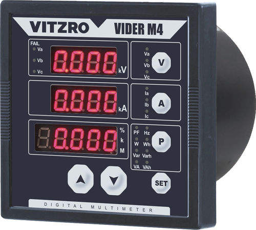 Appareil de mesure de puissance multimètre - VIDER-M4 - VitzroEM Co., Ltd. - de puissance apparente / de puissance active / de puissance réactive