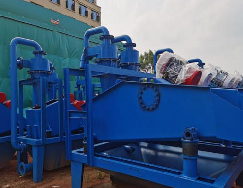 Crible à criblage mouillé - Fujian Nanxing Environmental Technology Co.,Ltd - pour traitement des eaux usées / vibrant / pour produits en vrac