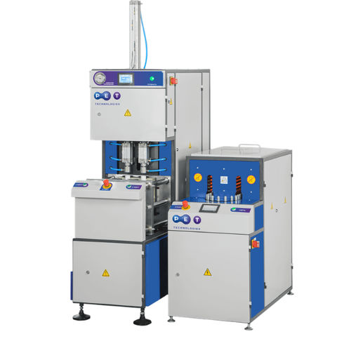 Étireuse-souffleuse - UPF-5B - PET Technologies - pour PET / pour bouteilles PET / semi-automatique