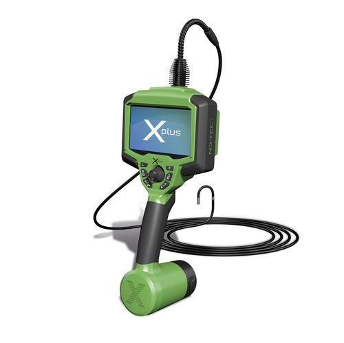 Vidéo-endoscope flexible - Xplus - NDTec AG - pour inspection visuelle à distance / de petit diamètre / USB