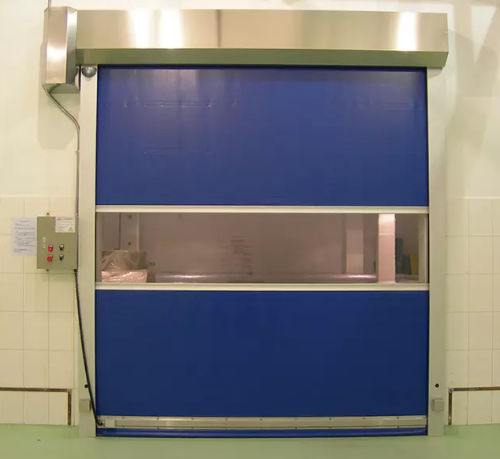 Porte à enroulement - BRDECO - en tissu / pour l'intérieur / rapide