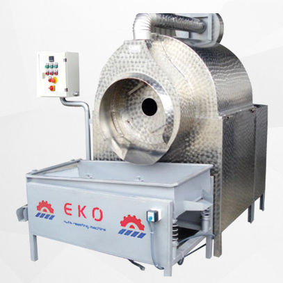 Machine de torréfaction d'amandes - EKO series - KMS KAVURMA MAKİNE SAN. VE TİC. LTD. ŞTİ. - pour noisettes / d'arachides / batch