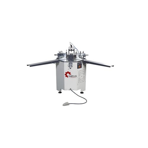 Sertisseuse d'angles pour profilés en aluminium - Fabplus - semi-automatique / hydraulique / contrôlée par PLC
