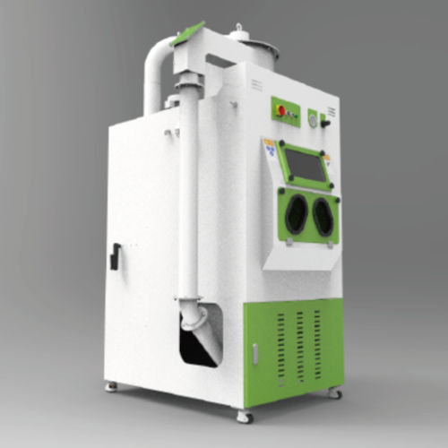 Sableuse manuelle - TB-SN1000A - Tongbao Surface Processing Equipment - à dépression / à table tournante / pour traitement de surface