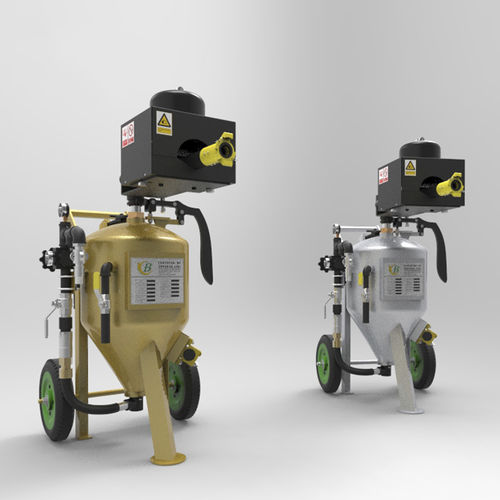 Sableuse automatique - TB-DB150 - Tongbao Surface Processing Equipment - à pression / mobile / pour traitement de surface
