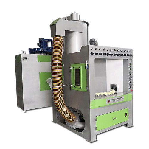 Sableuse automatique - TB-SN1419-12A - Tongbao Surface Processing Equipment - à dépression / à table tournante / pour traitement de surface