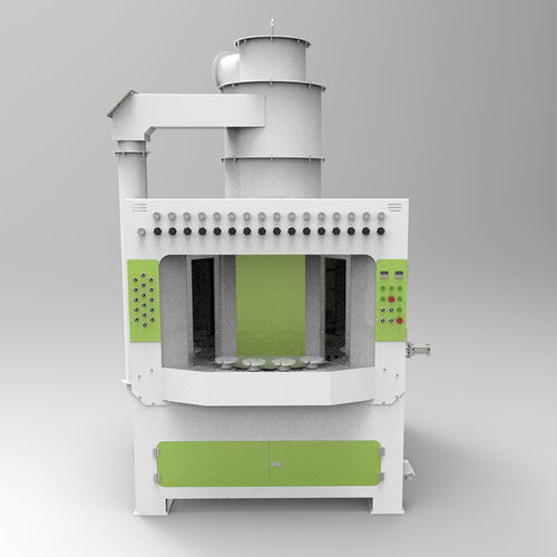 Sableuse automatique - TB-NT1820-16A - Tongbao Surface Processing Equipment - à dépression / à table tournante / pour traitement de surface