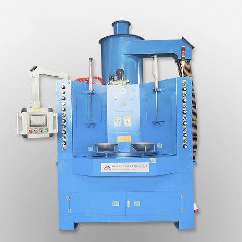 Sableuse contrôlée par PLC - TB-NT1820-12A - Tongbao Surface Processing Equipment - à dépression / à table tournante / pour traitement de surface