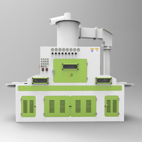 Sableuse automatique - Tb-NC600-10A - Tongbao Surface Processing Equipment - à dépression / pour traitement de surface / avec convoyeur à bande