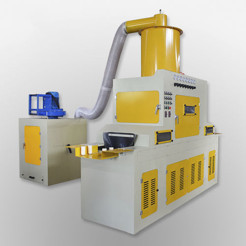 Sableuse automatique - TB-NC400-8A - Tongbao Surface Processing Equipment - à dépression / pour traitement de surface / avec convoyeur à bande