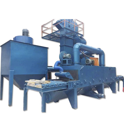Grenailleuse à convoyeur à rouleaux - TB-CB600 - Tongbao Surface Processing Equipment - à turbine / pour marbre / pour béton
