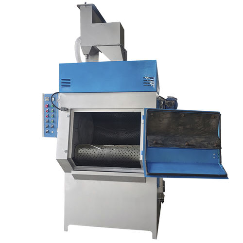 Grenailleuse à bande - TBQ326 - Tongbao Surface Processing Equipment - à tambour rotatif / à turbine / pour métal