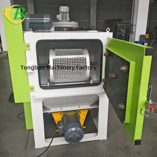 Grenailleuse à tambour rotatif - Tongbao Surface Processing Equipment - à turbine / pour métal / pour produits en vrac