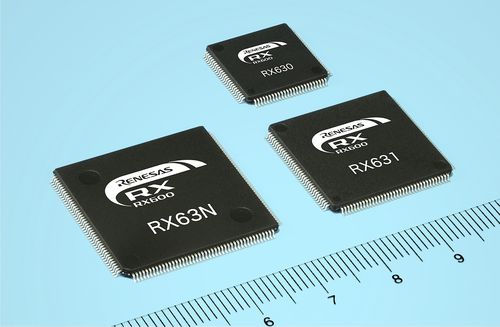 Microcontrôleur 32 bits - RX series - Renesas Electronics - basse puissance