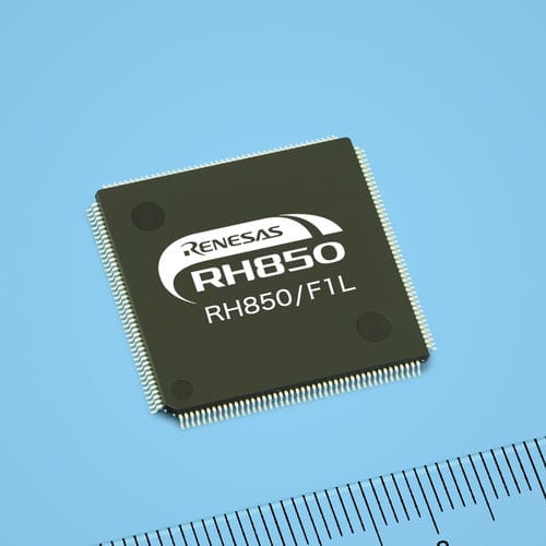 Microcontrôleur 32 bits - RH850 series  - Renesas Electronics - pour applications automobiles / basse puissance