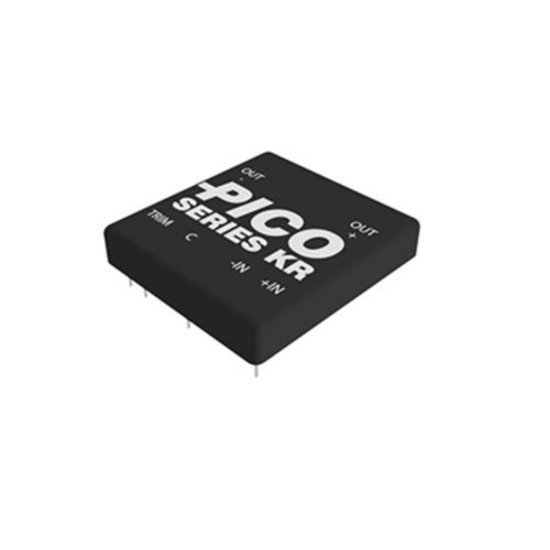 Convertisseur DC/DC régulé - KR series - Pico Electronics - isolé / encapsulé / à grande gamme d'entrée