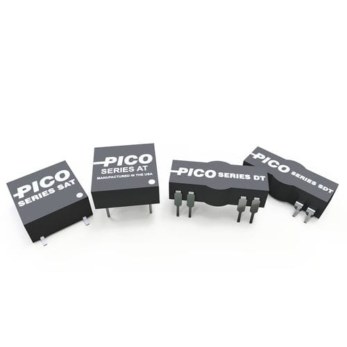 Convertisseur DC/DC non régulé - AT, SAT, DT & SDT Series - Pico Electronics - isolé / DIP / embrochable