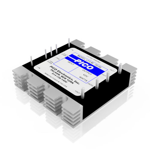 Module convertisseur DC/DC régulé - LF/LM Series - Pico Electronics - plage de tension d'entrée 2:1 / encapsulé / embrochable