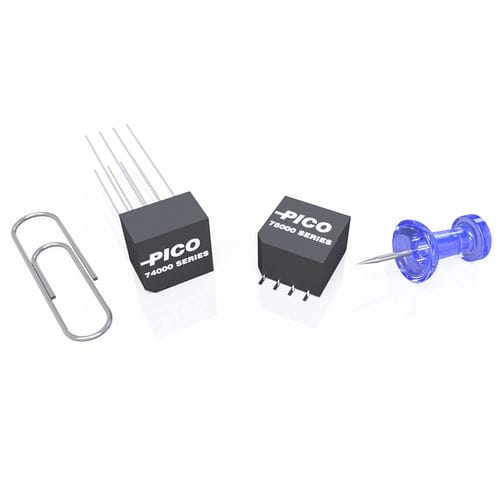 Transformateur d'isolement - 74000 & 75000 Series - Pico Electronics - d'impulsion / encapsulé / pour protection