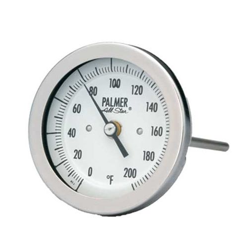Thermomètre bimétallique - 3BC4-100/100F - Palmer Wahl Instruments, Inc. - à cadran / durci / industriel