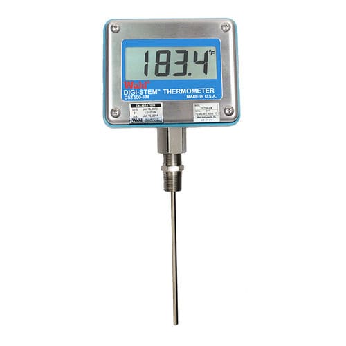 Thermomètre RTD - DST500-FM - Palmer Wahl Instruments, Inc. - avec afficheur LCD / à sécurité intrinsèque / en acier inoxydable