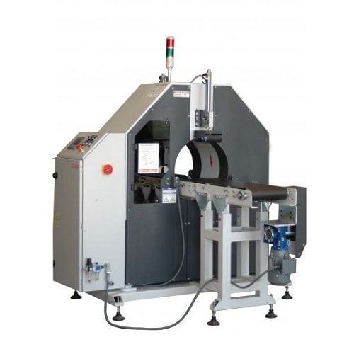 Banderoleuse orbitale - E200 - Shanghai Fhope machinery co.,ltd - automatique / de paquets / avec convoyeur