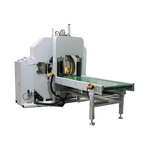Banderoleuse orbitale - E300 - Shanghai Fhope machinery co.,ltd - automatique / de profilés / de paquets