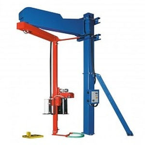 Banderoleuse à bras tournant - R200 - Shanghai Fhope machinery co.,ltd - semi-automatique / de palettes / pour matériau de construction