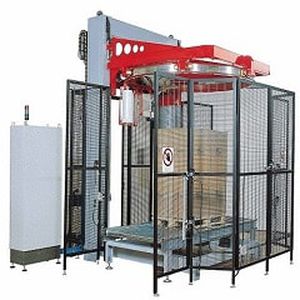 Banderoleuse avec couronne tournante - R300 - Shanghai Fhope machinery co.,ltd - automatique / de palettes / à film étirable
