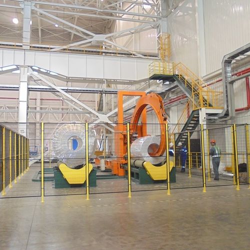 Banderoleuse orbitale - Shanghai Fhope machinery co.,ltd - automatique / de bobine