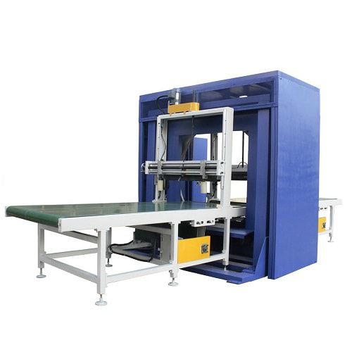Banderoleuse horizontale - E1000 - Shanghai Fhope machinery co.,ltd - automatique / avec convoyeur