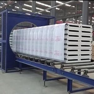 Banderoleuse horizontale - Shanghai Fhope machinery co.,ltd - automatique / à film étirable / avec convoyeur