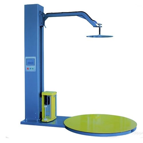 Banderoleuse à plateau tournant - A600 - Shanghai Fhope machinery co.,ltd - semi-automatique / pour produits alimentaires / de palettes