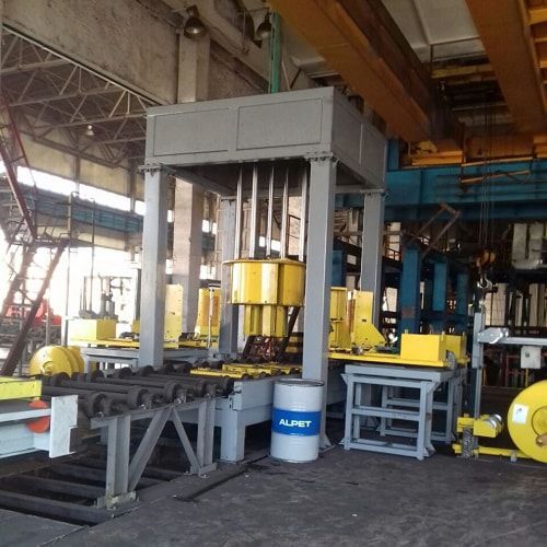 Cercleuse automatique - Shanghai Fhope machinery co.,ltd - semi-automatique / pour bobine de fil / de compactage