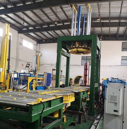 Cercleuse automatique - Shanghai Fhope machinery co.,ltd - pour bobine de fil / de compactage