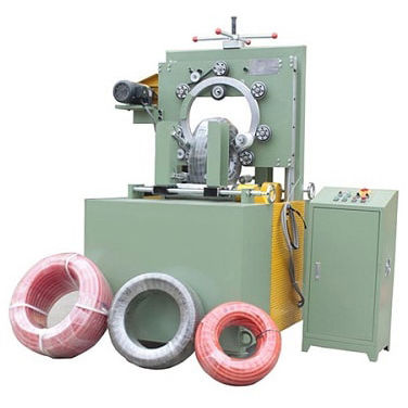 Banderoleuse avec couronne tournante - FPH-200 - Shanghai Fhope machinery co.,ltd - pour canalisations / pour tuyau flexible / à film étirable