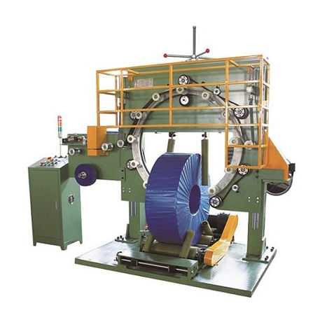 Banderoleuse avec couronne tournante - FPS-300 - Shanghai Fhope machinery co.,ltd - automatique / pour bobine de fil
